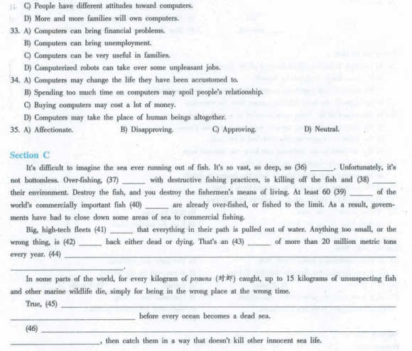 英语<a href=http://www.cetclub.com/cet4beikaoziliao/cet4tingliziliao/ target=_blank class=infotextkey>四级听力</a>训练 大学英语<a href=http://www.cetclub.com/cet4beikaoziliao/cet4tingliziliao/ target=_blank class=infotextkey>四级听力</a>