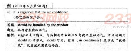 英语四级考试翻译语法扫雷:虚拟倒装时态和语态