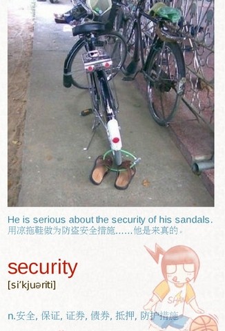 英语四级单词天天记：security